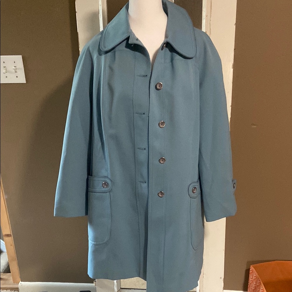 Classic Women's Blue Coat